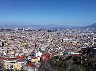 aerial view of naples