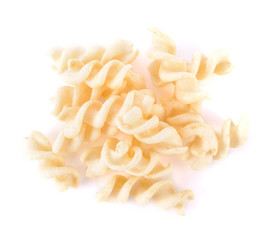 Spiral Potato snack isolate on white background