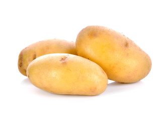 Potato isolated on white background