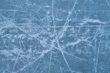 blue ice abstract natural background, winter decor