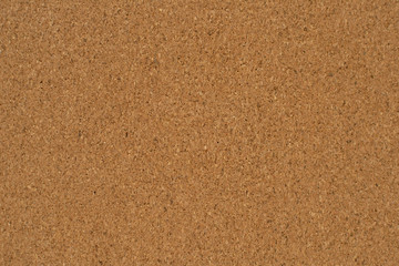 Blank cork board brown texture background. Natural materials.