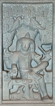 indian inscription god stone sivan