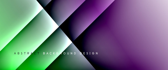 Obraz premium Trendy simple fluid color gradient abstract background with dynamic straight shadow line effect. Vector Illustration For Wallpaper, Banner, Background, Card, Book Illustration, landing page