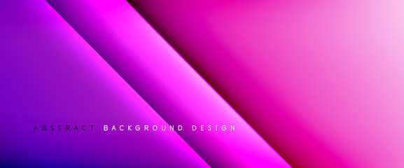 Trendy simple fluid color gradient abstract background with dynamic straight shadow line effect. Vector Illustration For Wallpaper, Banner, Background, Card, Book Illustration, landing page