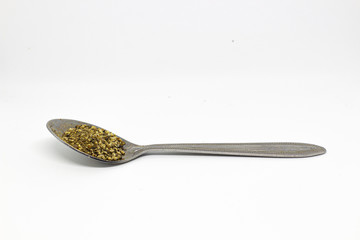 pepper in spoon