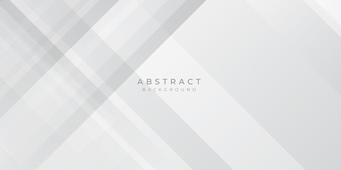 Modern Grey Silver White Line Abstract Background for Presentation Design Template. Suit for corporate, business, wedding, and beauty contest.