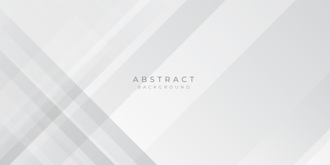 Modern Grey Silver White Line Abstract Background for Presentation Design Template. Suit for corporate, business, wedding, and beauty contest.