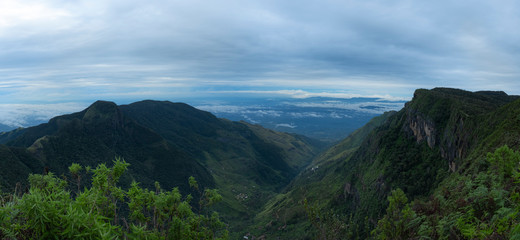Worlds end, horton plains, Sri Lanka