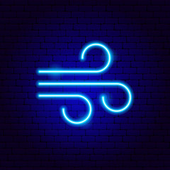 Wind Neon Sign