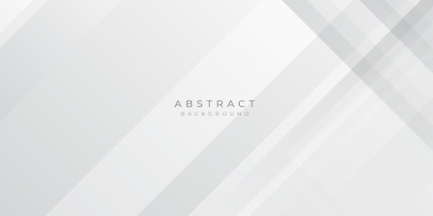 Modern Grey Silver White Line Abstract Background for Presentation Design Template. Suit for corporate, business, wedding, and beauty contest.