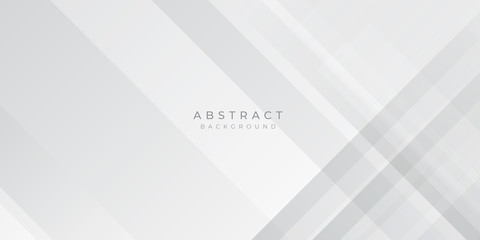 Modern Grey Silver White Line Abstract Background for Presentation Design Template. Suit for corporate, business, wedding, and beauty contest.