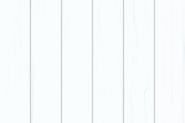 White wood plank texture vector background.