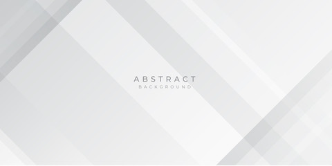 Modern Grey Silver White Line Abstract Background for Presentation Design Template. Suit for corporate, business, wedding, and beauty contest.