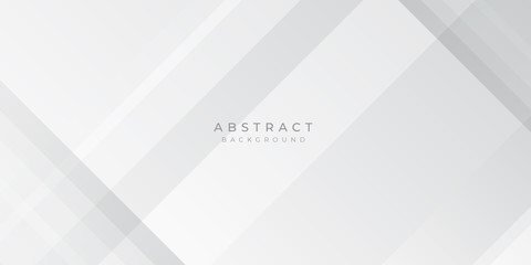 Modern Grey Silver White Line Abstract Background for Presentation Design Template. Suit for corporate, business, wedding, and beauty contest.