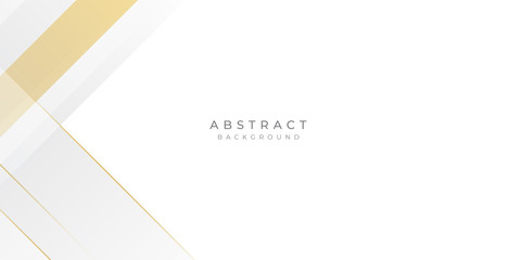 Modern Gold Yellow White Line Abstract Background for Presentation Design Template. Suit for corporate, business, wedding, and beauty contest.