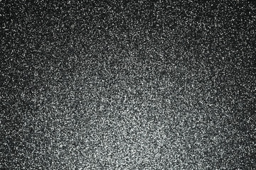 Fototapeta premium Abstract Sparkle Glitter Lights Background. Black and Dark gray. Shine Bokeh Effect. 