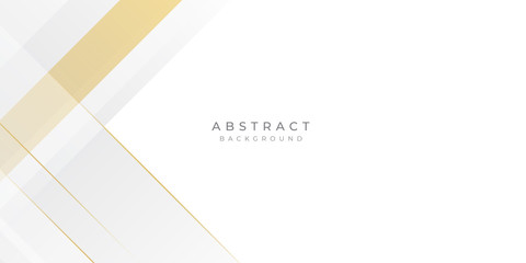 Modern Gold Yellow White Line Abstract Background for Presentation Design Template. Suit for corporate, business, wedding, and beauty contest.
