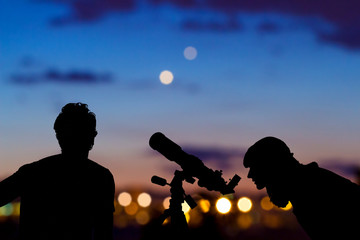Couple under the Milky way stars. My astronomy work.