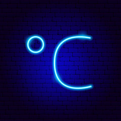 Celsius Neon Sign