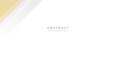 Modern Gold Yellow White Line Abstract Background for Presentation Design Template. Suit for corporate, business, wedding, and beauty contest.