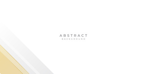 Modern Gold Yellow White Line Abstract Background for Presentation Design Template. Suit for corporate, business, wedding, and beauty contest.