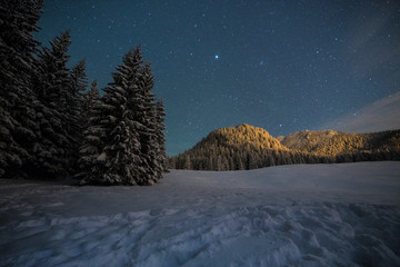 Tatra Mountains in Winter