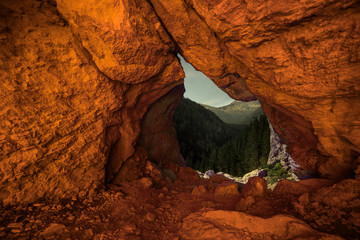 Cave in Tatra Mountains