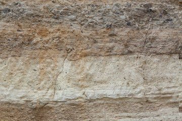 Texture of natural layered rocks, background
