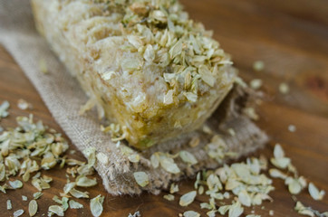 soap, pastries, still life, dessert, village, honey, hops, cinnamon, spices, milk, oatmeal, chocolate, flax, mint