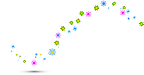 fiori, primavera, vento