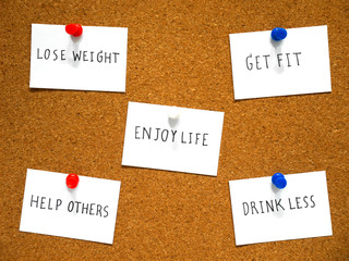 List of New Year's resolutions