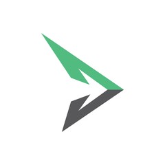Arrow logo vector icon