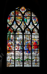 stained glass window