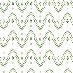 Abstract vector geometrical ornamental seamless pattern background