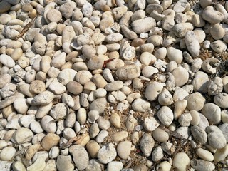 pebbles on the beach