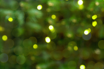 Abstract Bokeh blurred color background with bokeh lights can use background.
