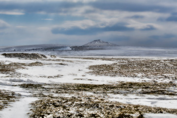 Bodmin moor in winter