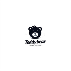 Teddy Bear logo design template