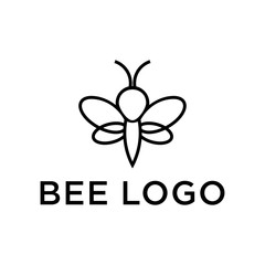  Nature Bee Honey Logo Vector