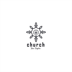 Church logo design template inspiration idea