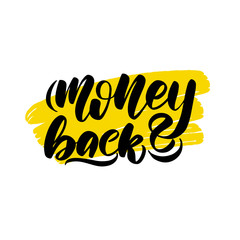 Vector calligraphy illustration isolated on white background. 