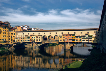 Obraz premium ponte vecchio in florence