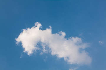 white clouds in the sky