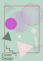 Memphis cover design.