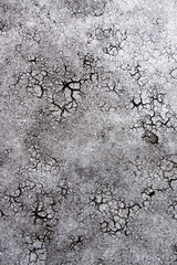 cracks texture grunge gray  background.