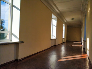 interior architecture of an old university building