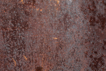 rusty metal sheet texture close up a
