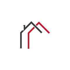 Property and Construction Logo Template vector symbol