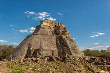 Fototapeta na wymiar Uxmal mayan city