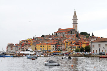 Fototapeta premium Picturesque Town Rovinj Istria Croatia